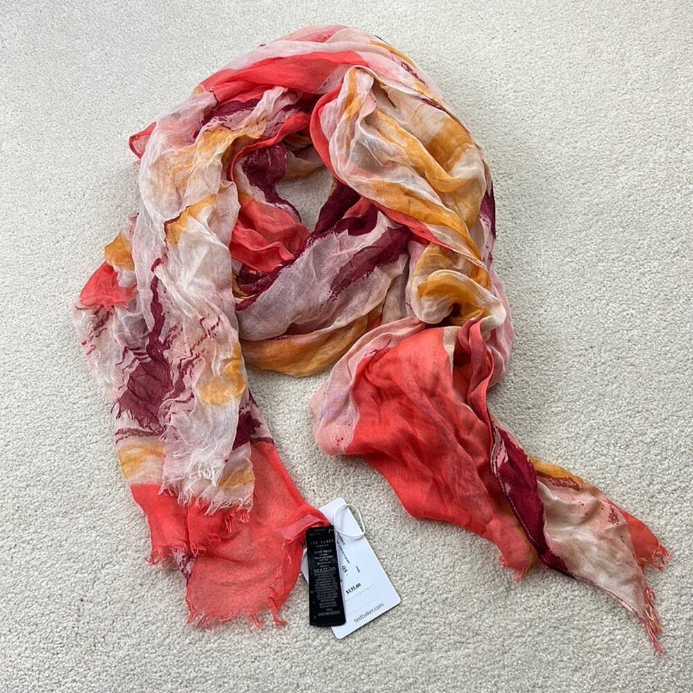 Ted Baker: Rhapsody Long Silk Scarf